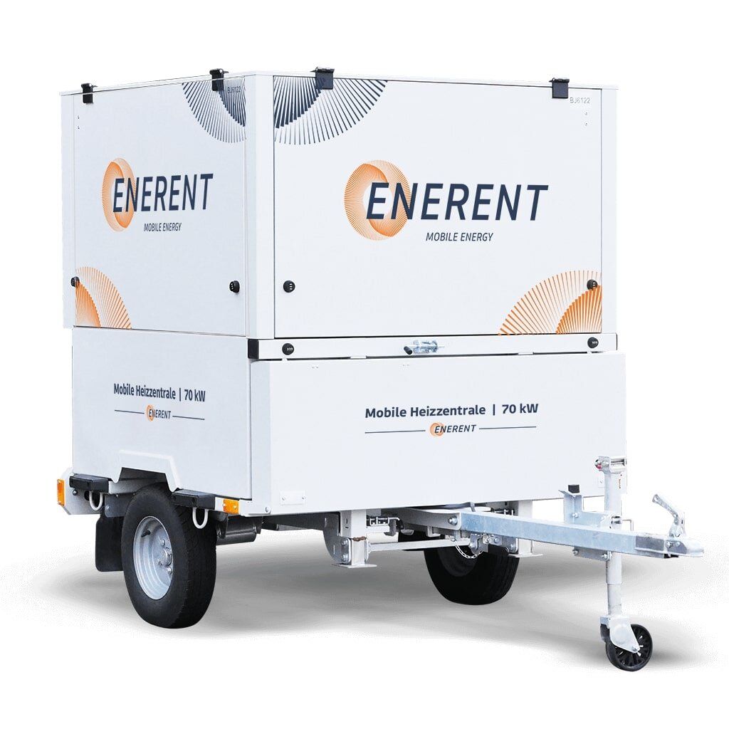 Mobile Heizung - Heizzentrale | © ENERENT
